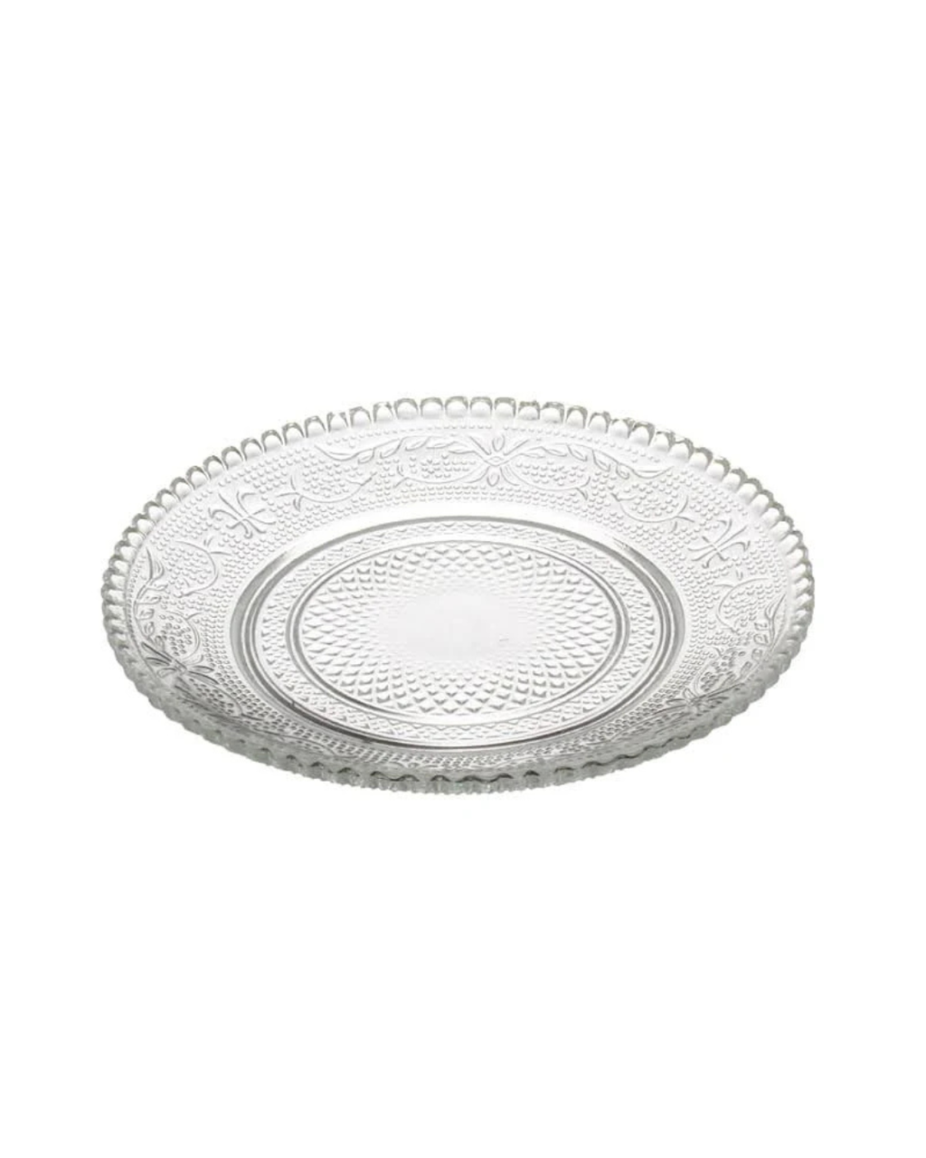 Plato Pan 15cm de vidrio estilo vintage