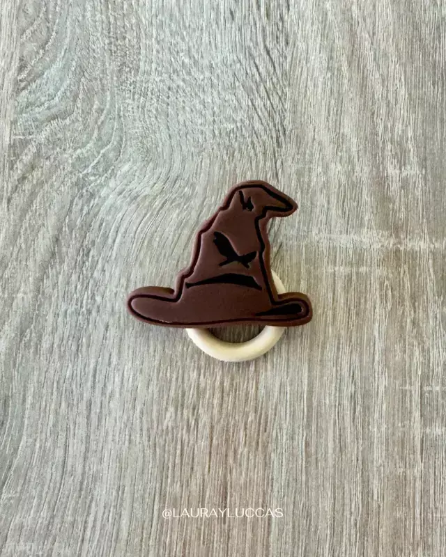 Porta servilletas en porcelana fría Sombrero Harry Potter