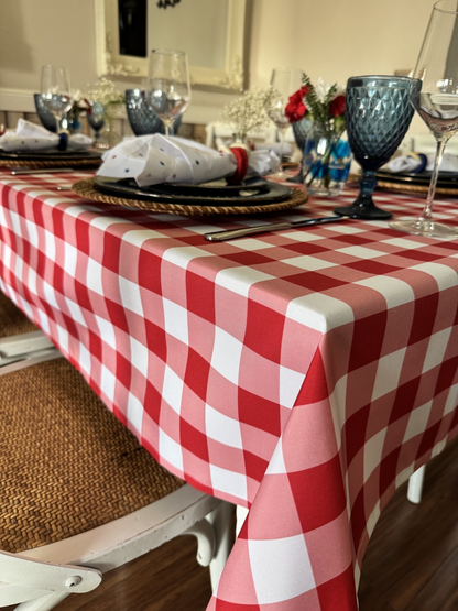 Mantel Rectangular Picnic rojo