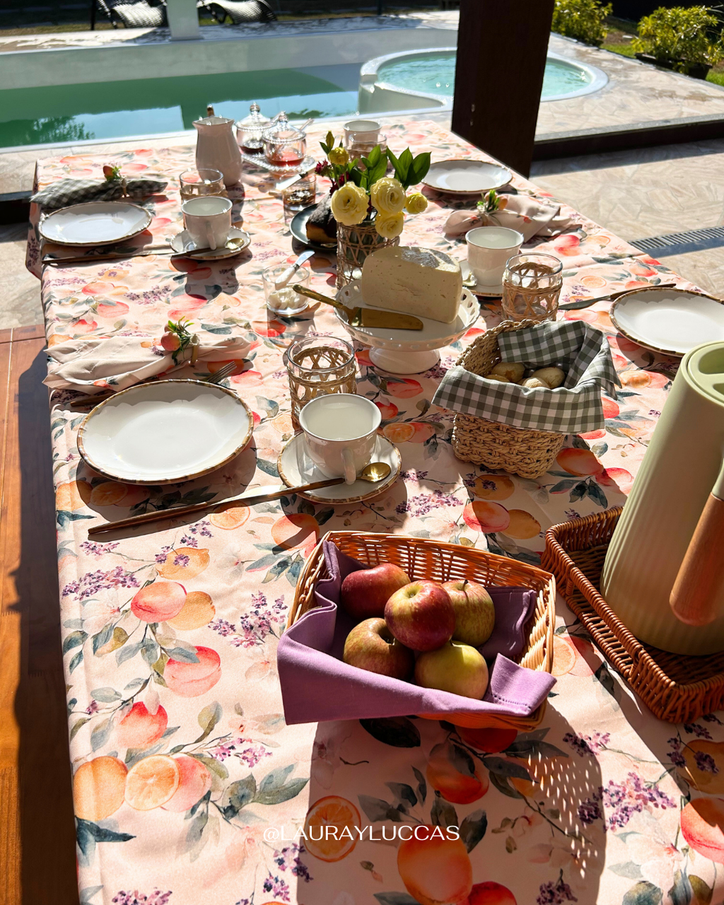 Mantel Pomar Florido