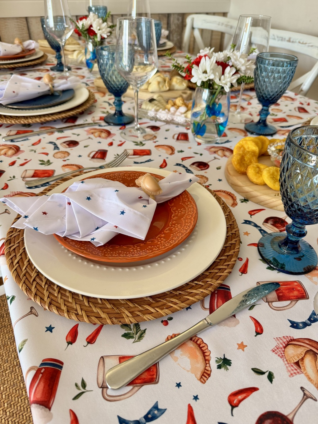Mantel Rectangular Sabor Chileno