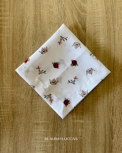 Servilleta de Tela Estampada Blancanieves