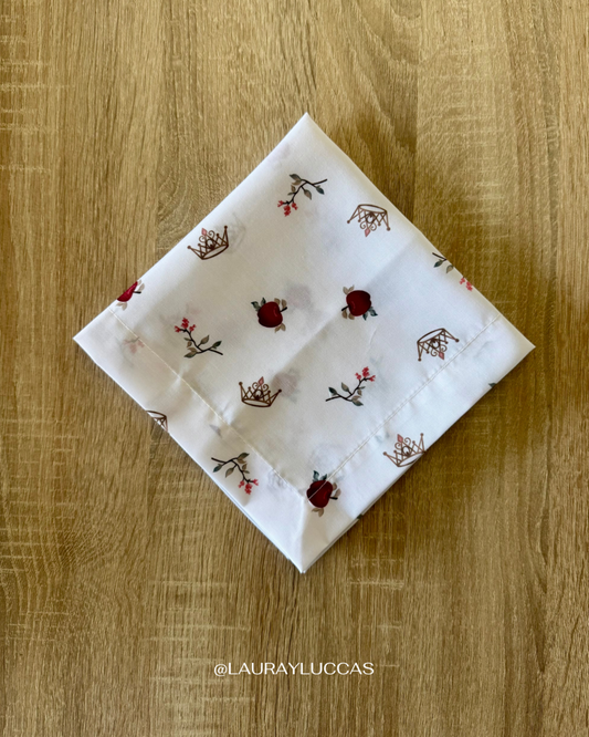 Servilleta de Tela Estampada Blancanieves