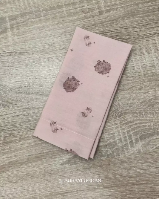 Servilleta de Tela Estampada Aurora - Bella Durmiente