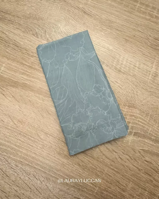 Servilleta de Tela Estampada Orquídeas de Singapur