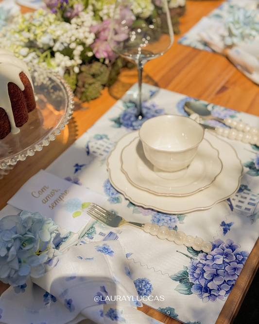 Kit de Mesa Hortensias de Azores