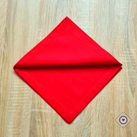 Servilleta de Tela color Rojo