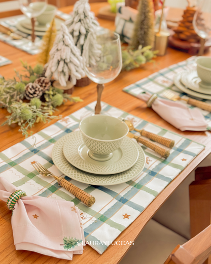 Kit de Mesa Luz de Pino