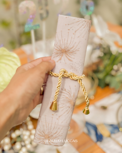 Servilleta de Tela Estampada Río de Janeiro - Beige