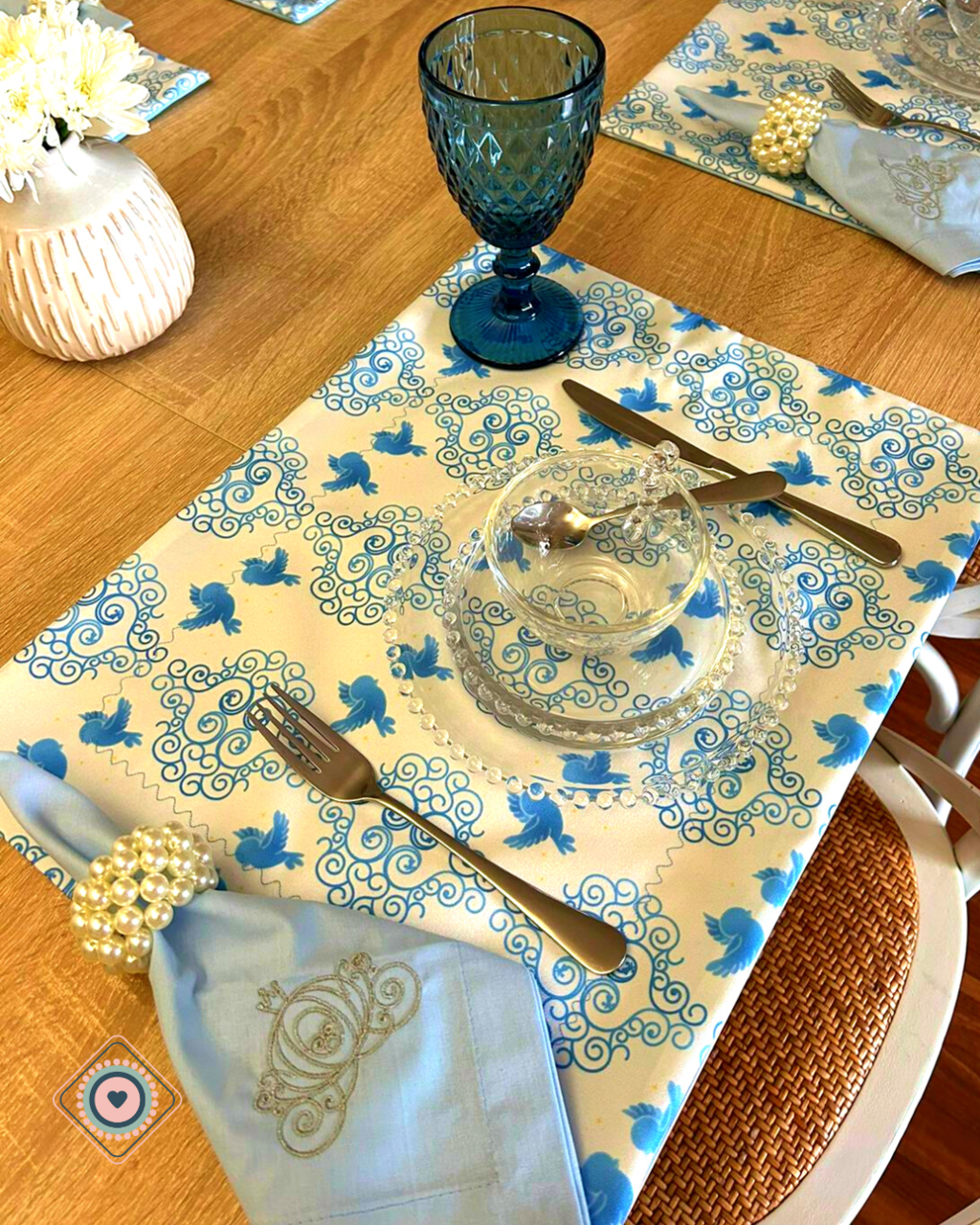 Kit de Mesa Puesta Cenicienta