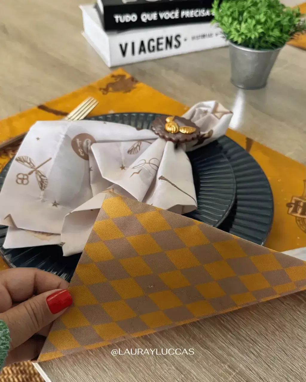 Kit de Mesa Hufflepuff Harry Potter