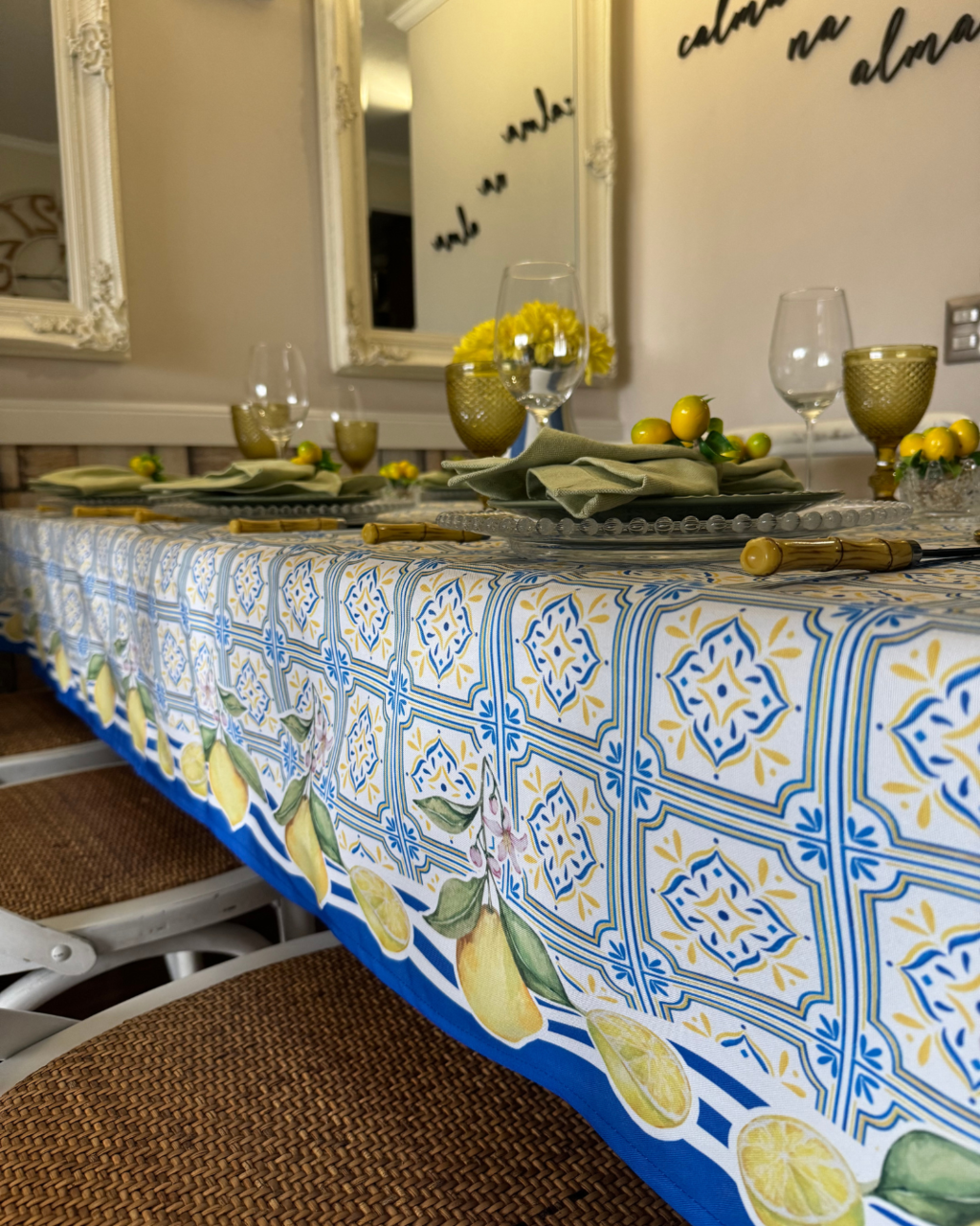 Mantel Rectangular Portugal