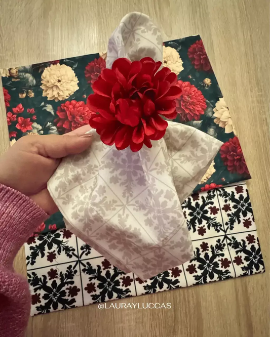 Servilleta de Tela estampada Talavera Poblana