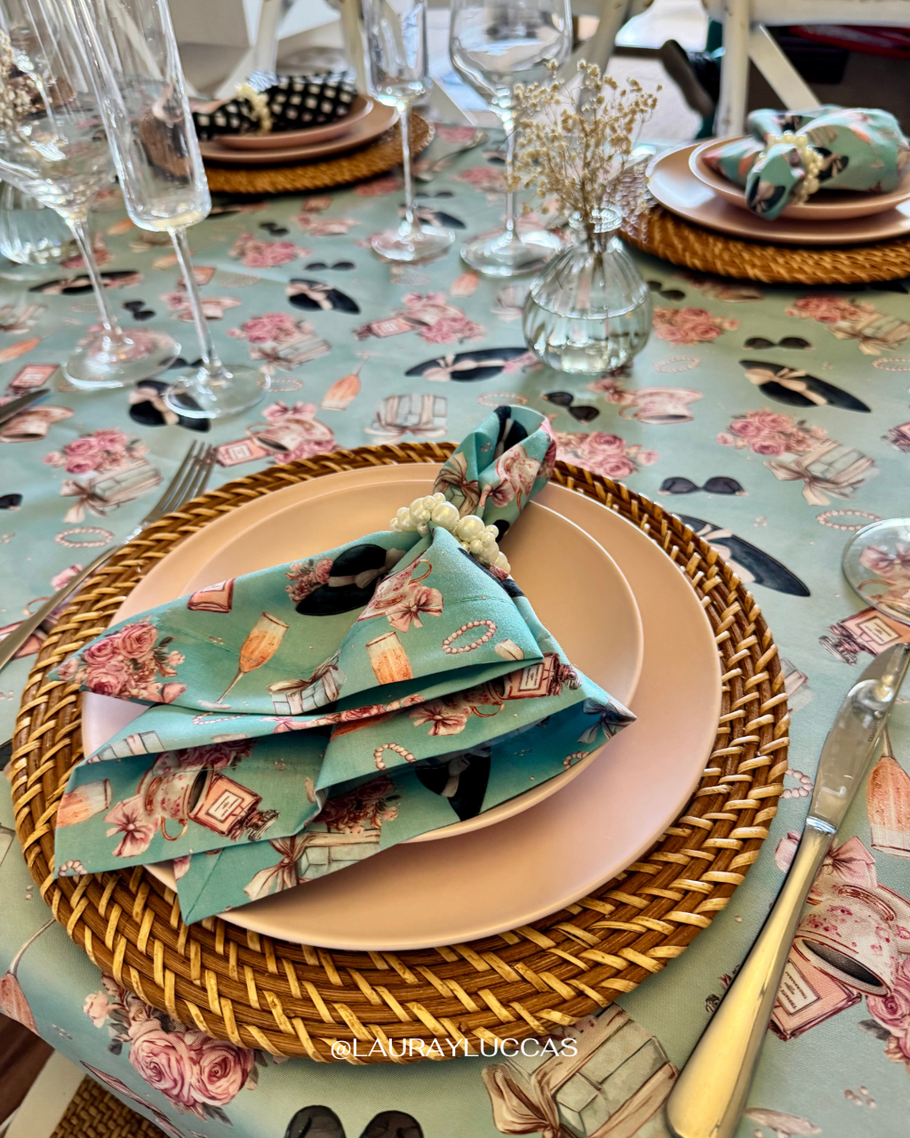 Mantel Rectangular Estampado Audrey