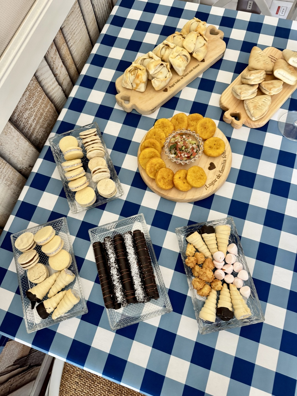 Bandeja en vidrio vintage talla S