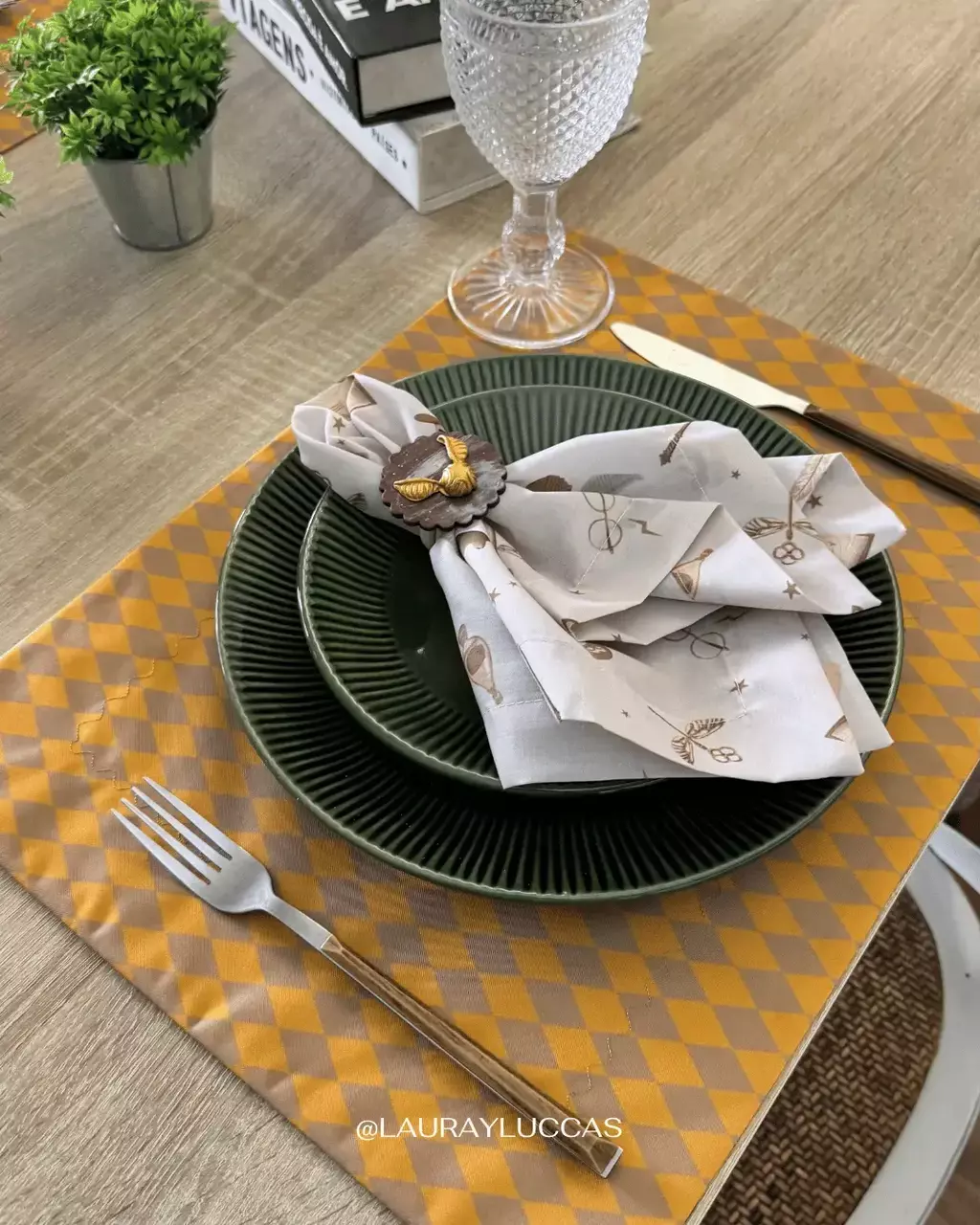 Kit de Mesa Hufflepuff Harry Potter