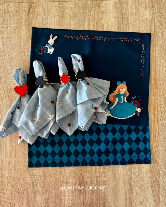Servilleta de Tela Estampada Alicia