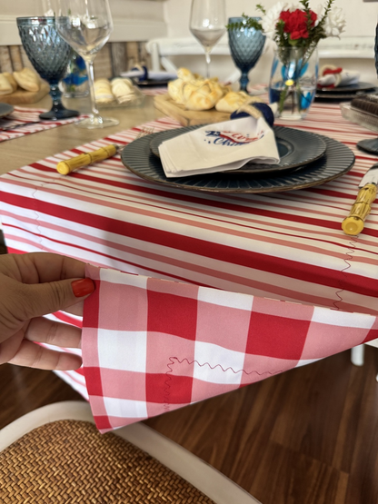 Camino doble faz Sabor Picnic Rojo