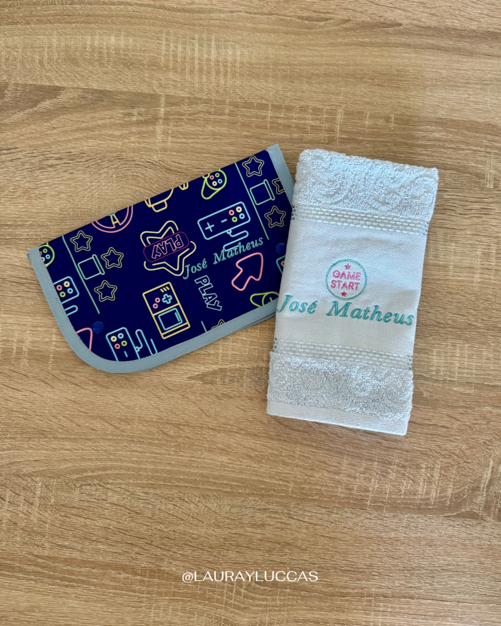 Estuche higiene Impermeable personalizado Gamer (incluye toalla)