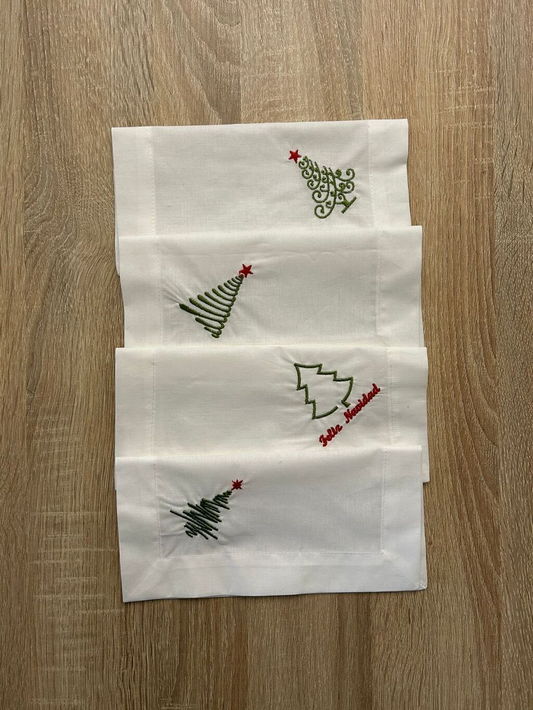 Set de Servilletas coctel Navidad (4 unidades)