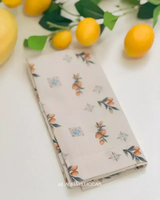 Servilleta de Tela Estampada Limones de Sorrento