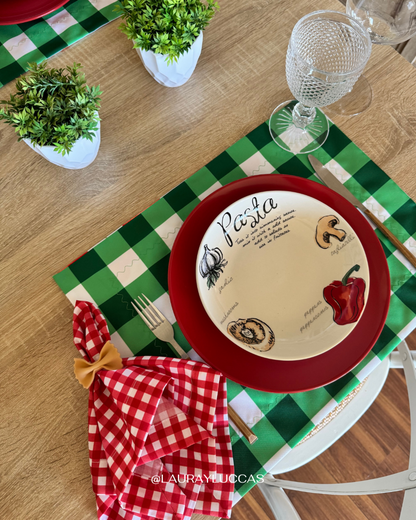 Porta servilleta pasta corbata