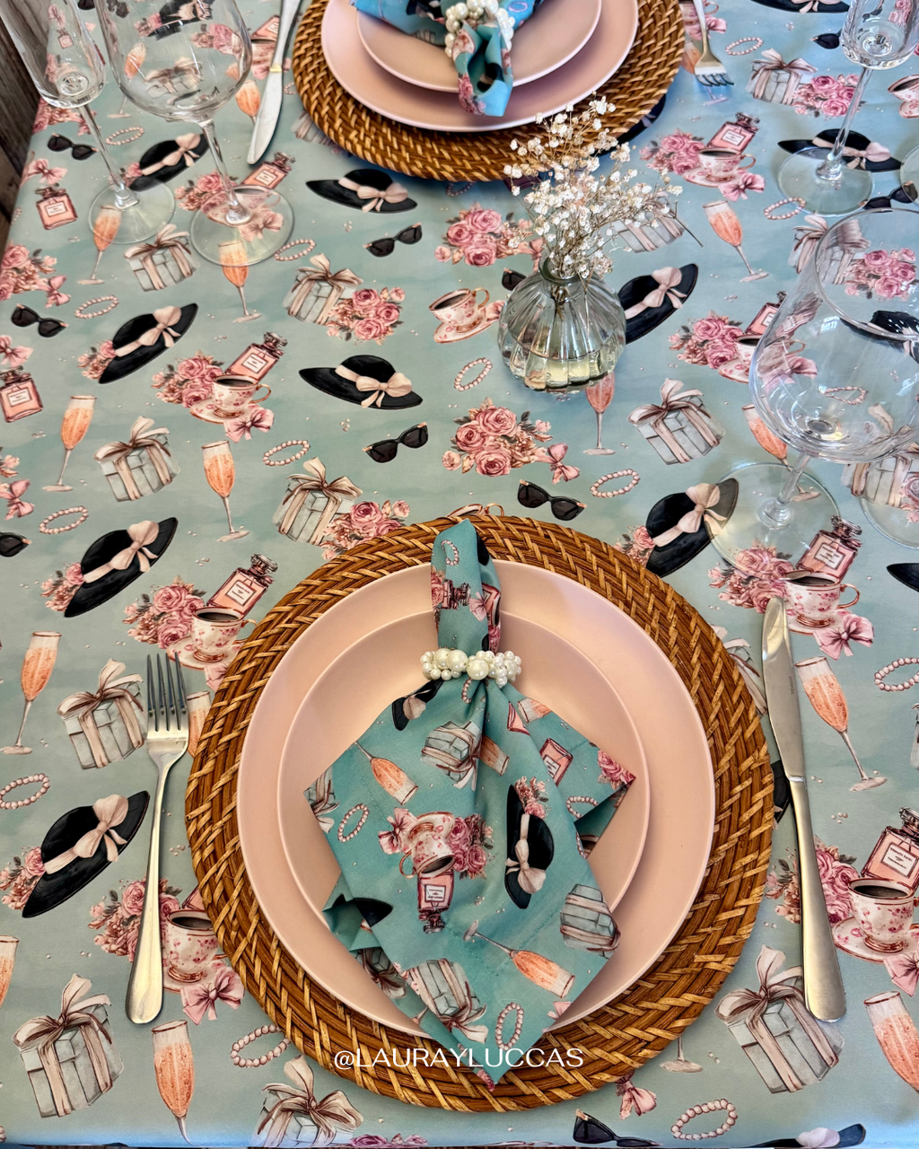 Mantel Rectangular Estampado Audrey
