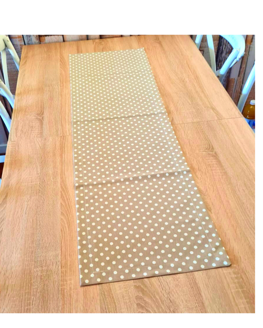 Sendero Impermeable Lunares Beige