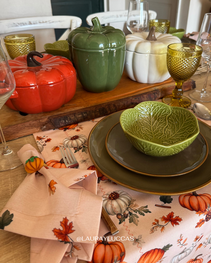 Kit de Mesa Puesta Otoño Americano