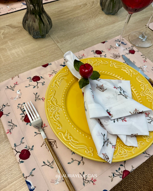 Servilleta de Tela Estampada Blancanieves