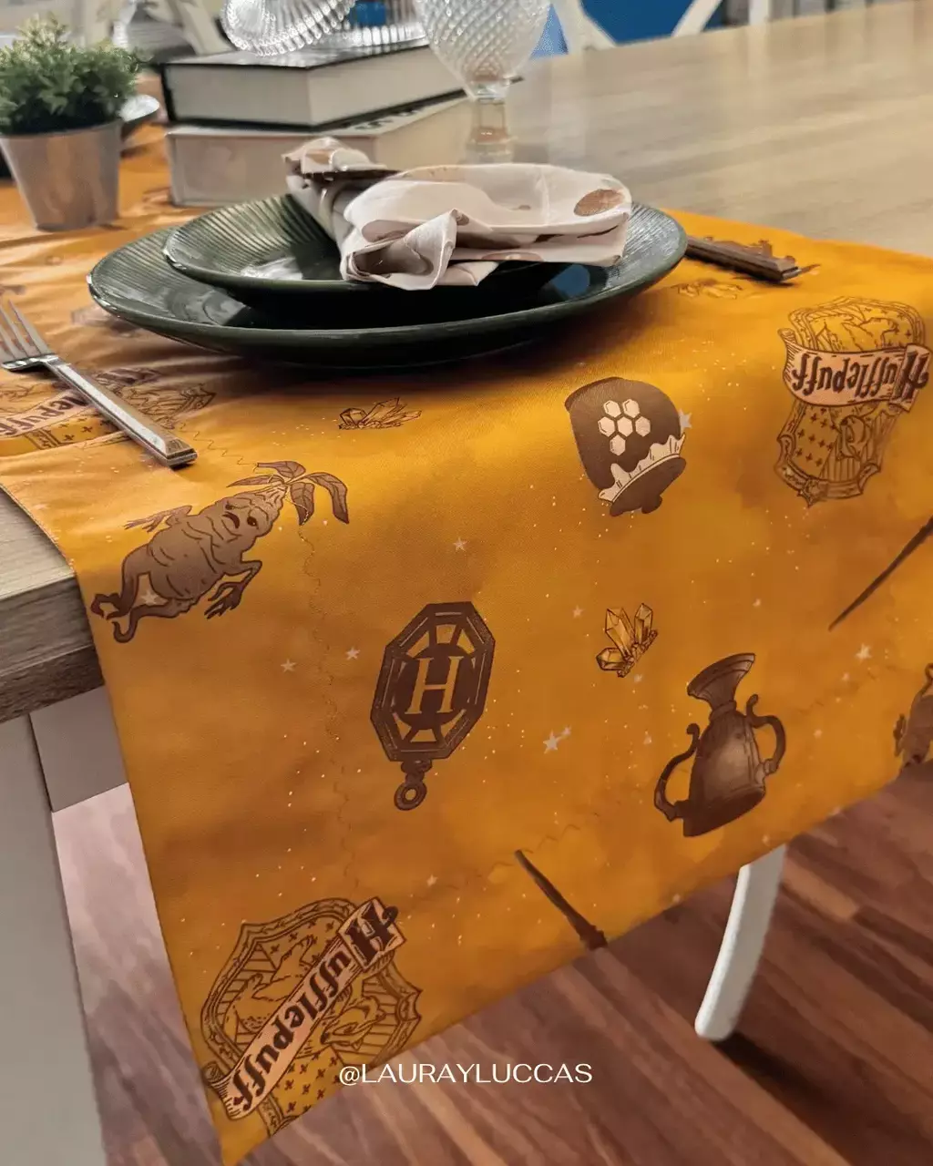 Sendero Impermeable Hufflepuff Harry Potter