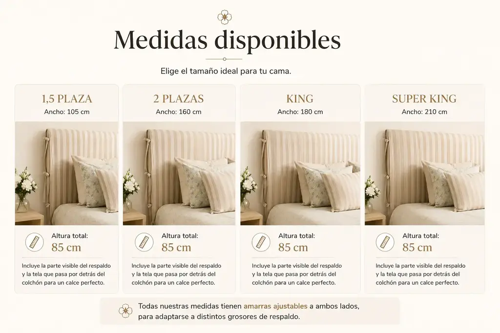 Kit Dormitorio de Lino — Rayas Naturales