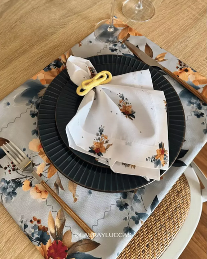 Servilleta de Tela estampada Cattleya