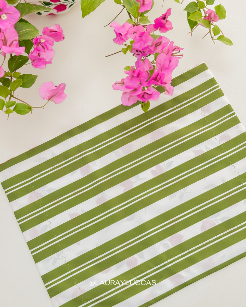 Set familia - 4 individuales doble faz Bougainville