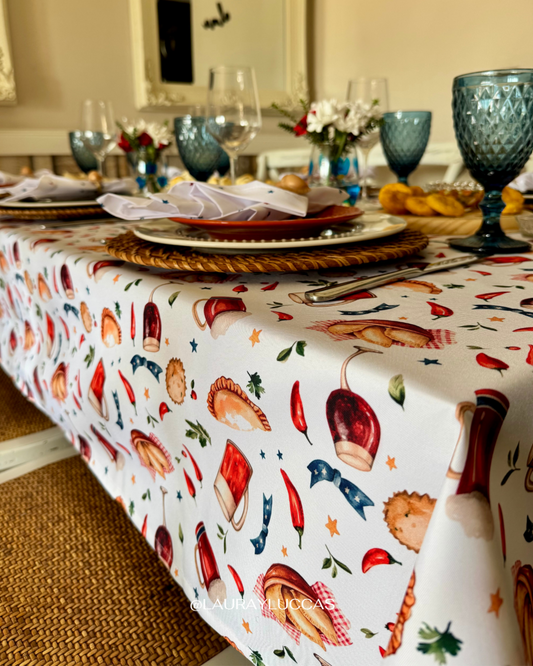 Mantel Rectangular Sabor Chileno