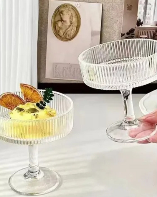 Set 2 copas de postre estilo coupe