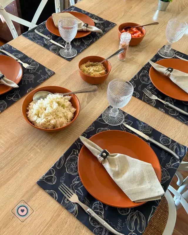 Kit de Mesa Puesta BBQ