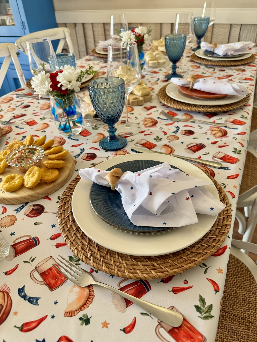 Mantel Rectangular Sabor Chileno
