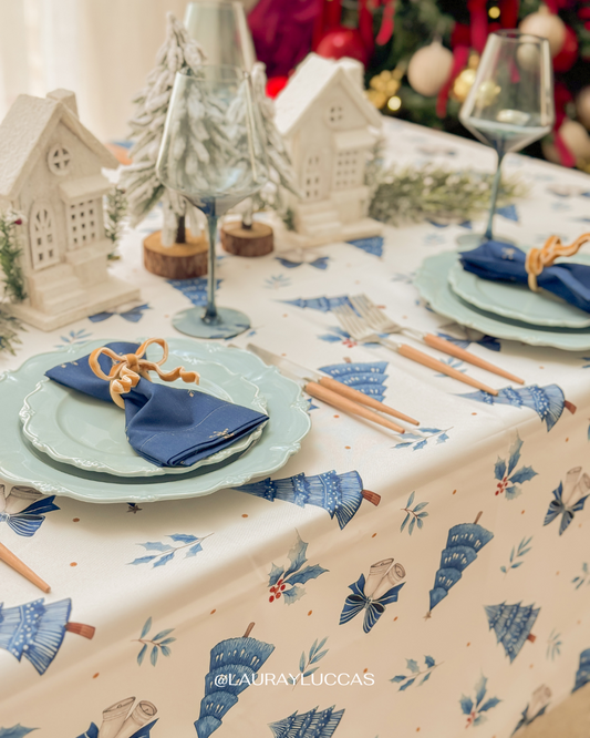 Mantel Noche Azul