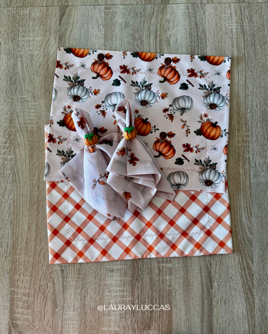Kit de Mesa Puesta Otoño Americano