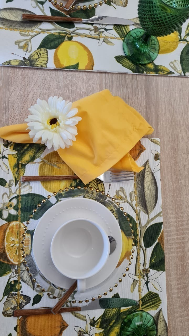 Servilleta de Tela color amarillo